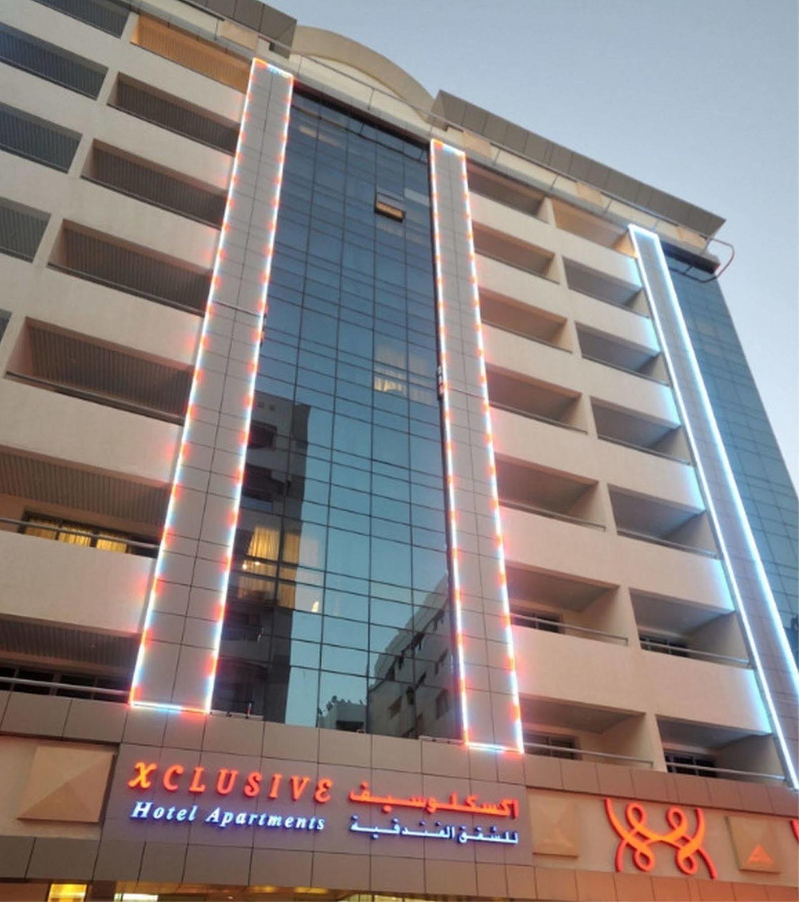 Xclusive Hotel Apartments Dubai Exterior foto